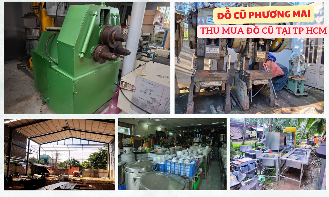Đội xe tải và nhân lực thu mua Đồ Cũ Phương Mai